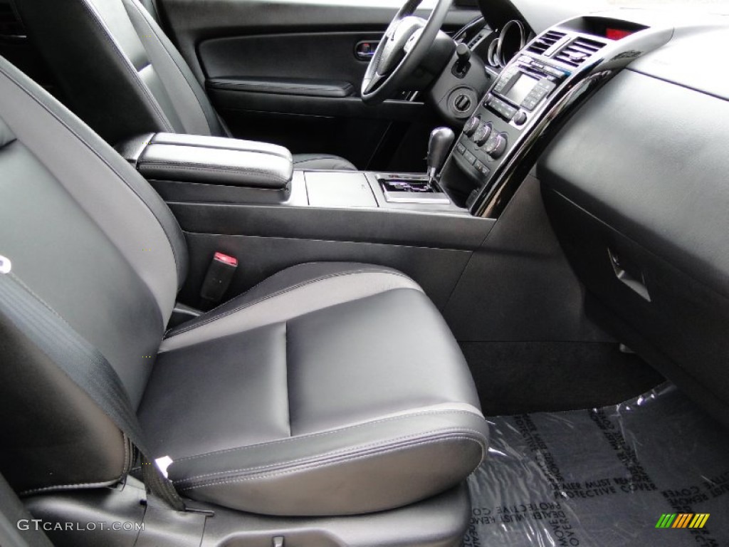 Black Interior 2010 Mazda CX-9 Grand Touring Photo #54312120