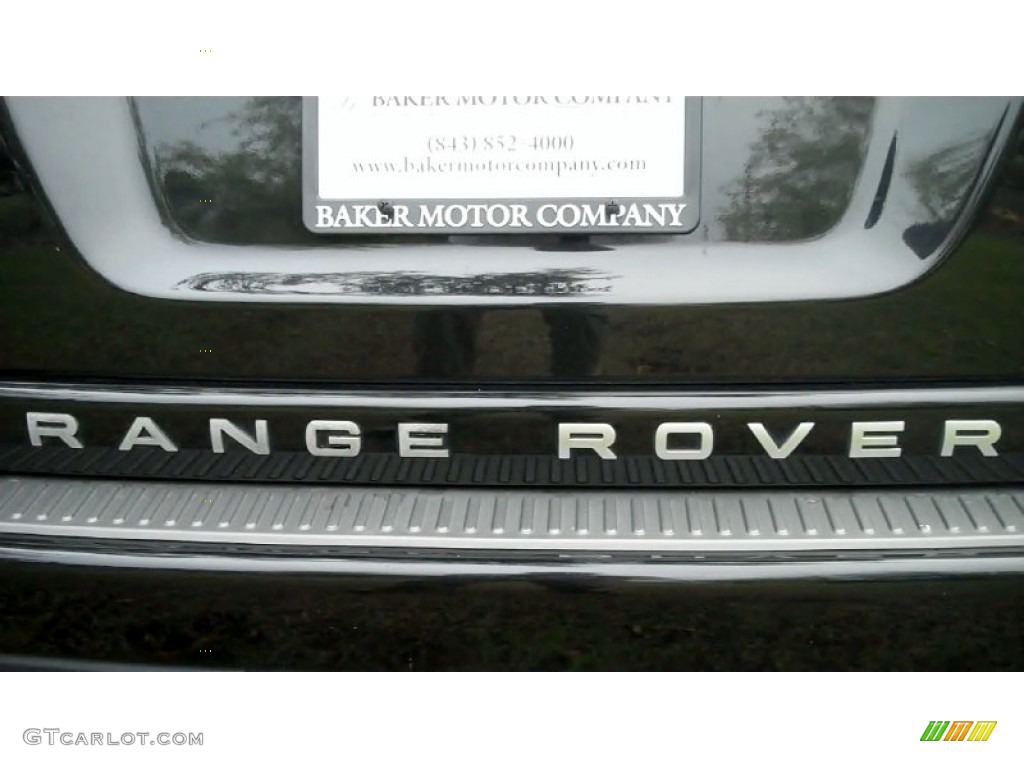 2009 Range Rover Sport Supercharged - Santorini Black / Ebony/Ebony photo #39