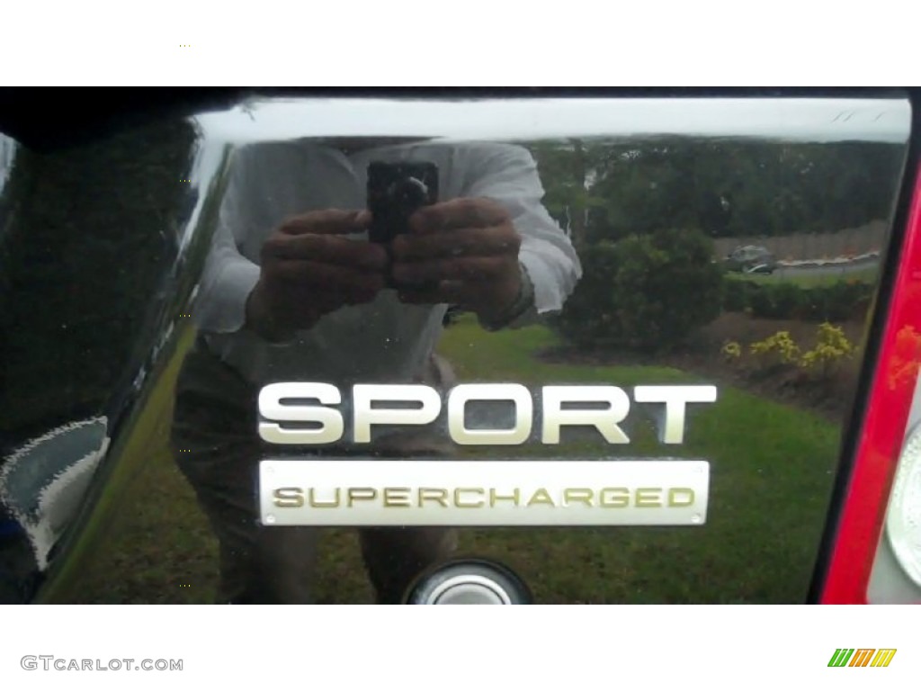 2009 Range Rover Sport Supercharged - Santorini Black / Ebony/Ebony photo #41