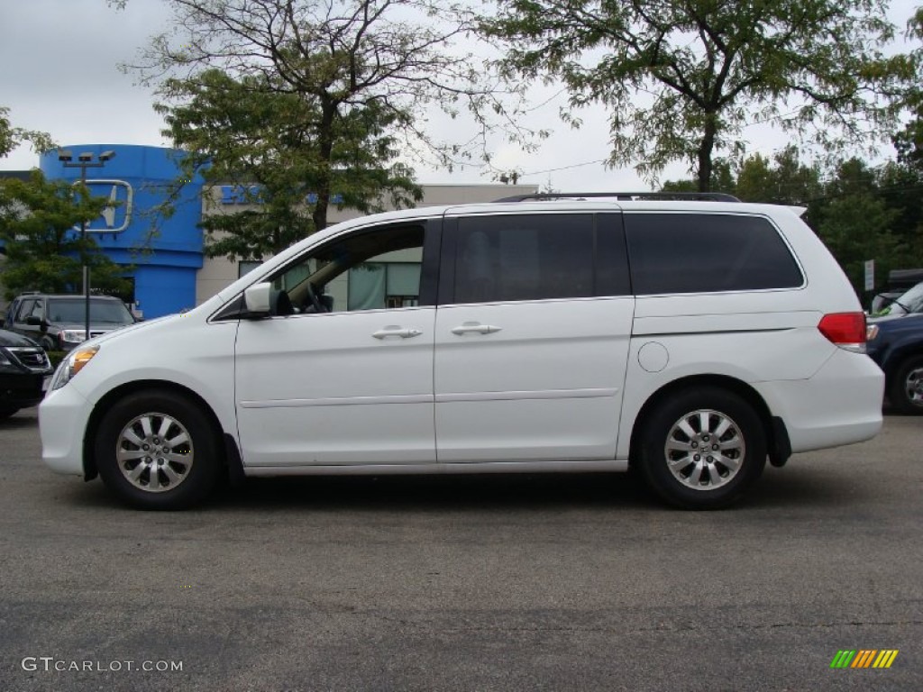 2010 Odyssey EX - Taffeta White / Beige photo #1