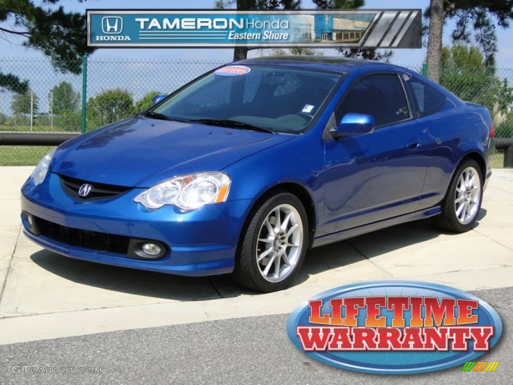 2004 RSX Type S Sports Coupe - Arctic Blue Pearl / Ebony photo #1