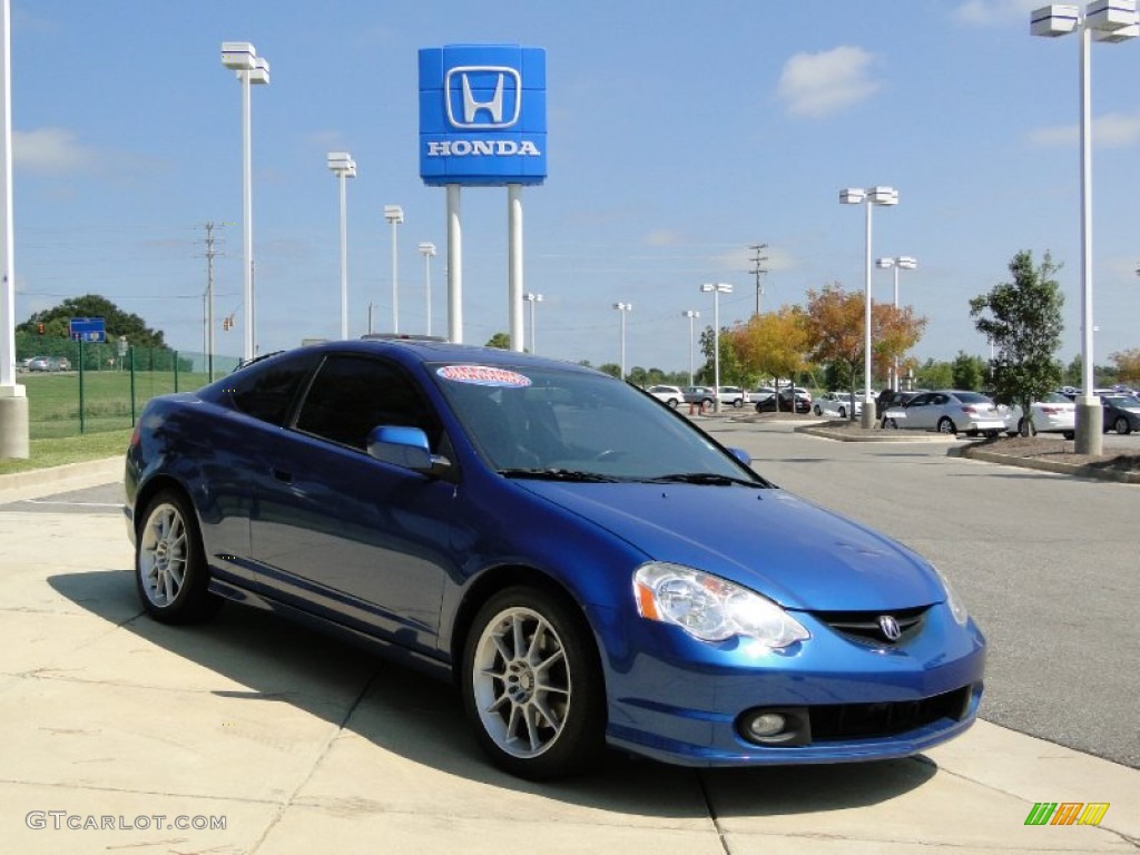 2004 RSX Type S Sports Coupe - Arctic Blue Pearl / Ebony photo #2