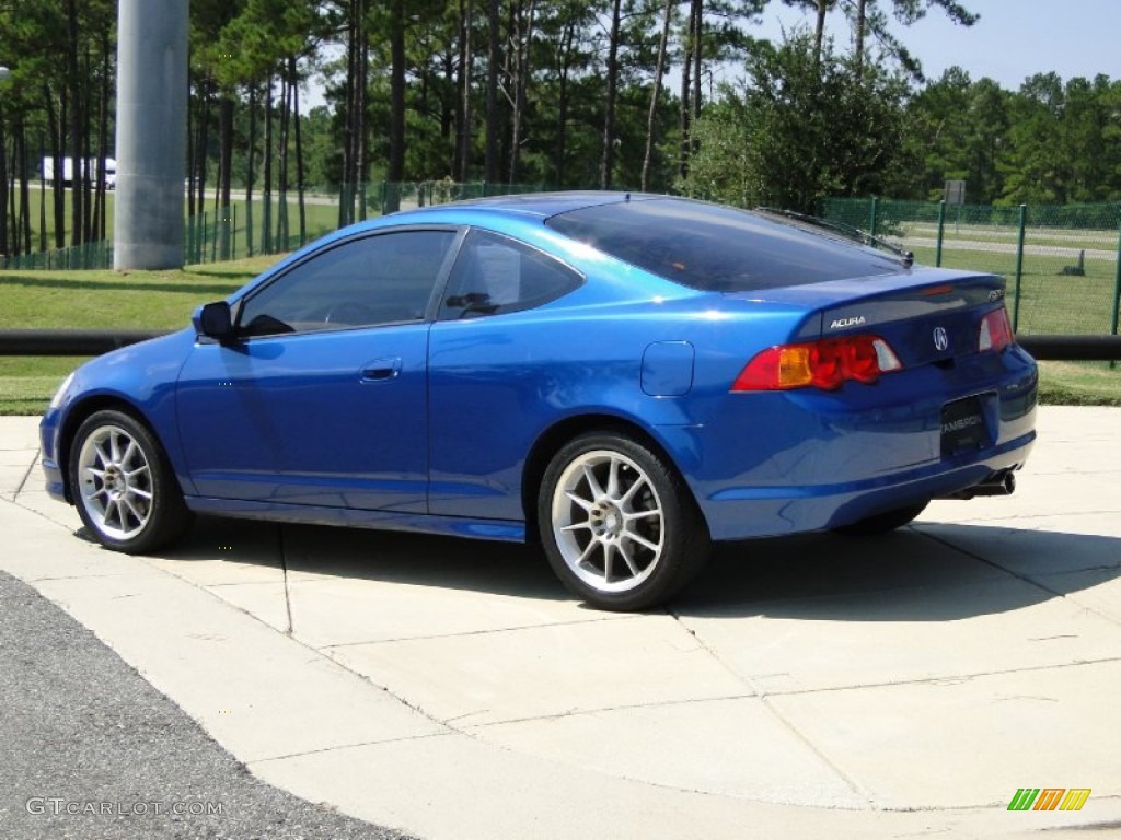 2004 RSX Type S Sports Coupe - Arctic Blue Pearl / Ebony photo #6