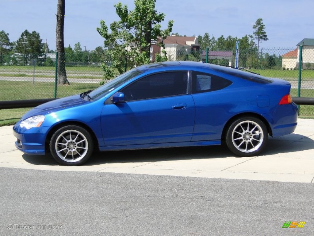 2004 RSX Type S Sports Coupe - Arctic Blue Pearl / Ebony photo #8