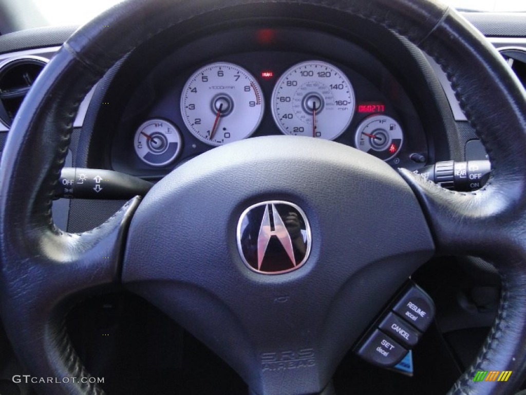 2004 RSX Type S Sports Coupe - Arctic Blue Pearl / Ebony photo #16