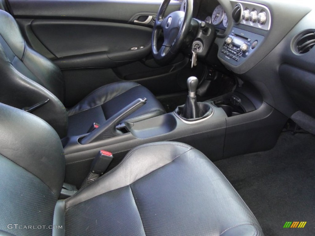 Ebony Interior 2004 Acura RSX Type S Sports Coupe Photo #54312474