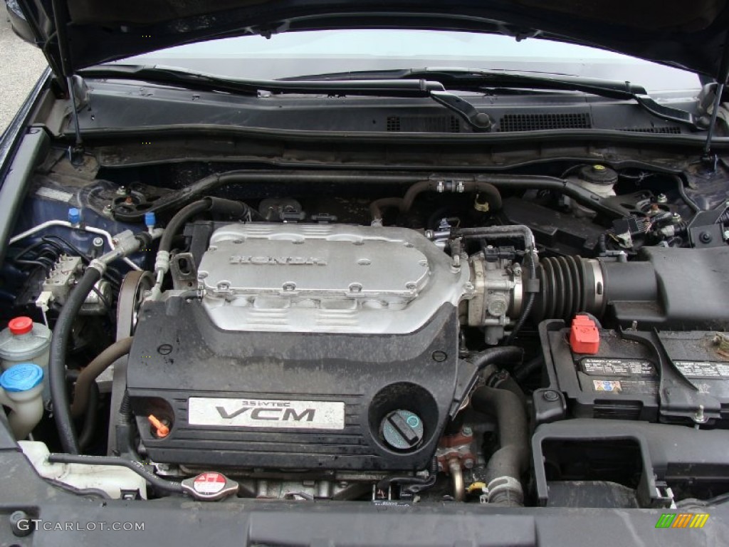 2009 Accord EX V6 Sedan - Royal Blue Pearl / Gray photo #11