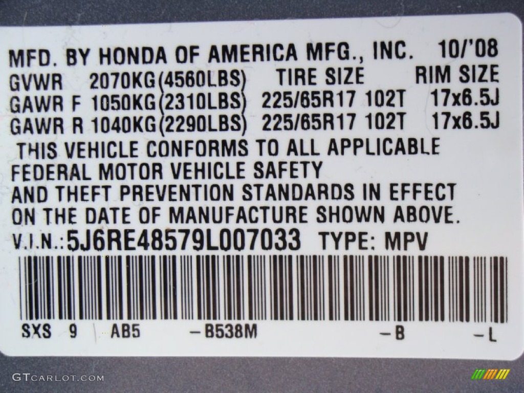 2009 CR-V EX 4WD - Glacier Blue Metallic / Gray photo #28