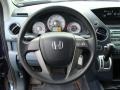 2009 Honda Pilot Blue Interior Steering Wheel Photo