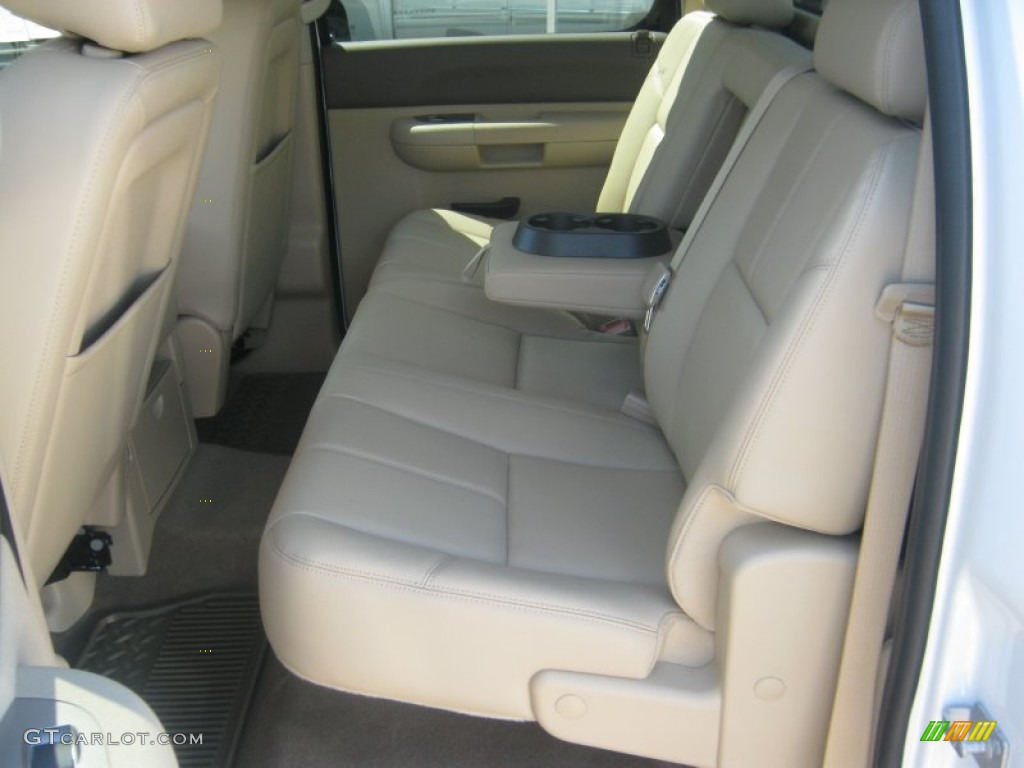 Light Cashmere/Dark Cashmere Interior 2012 Chevrolet Silverado 1500 LT Crew Cab 4x4 Photo #54315807