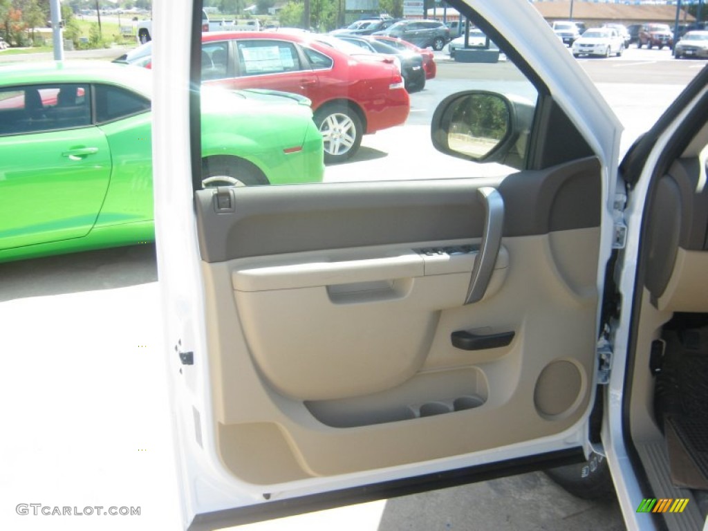 2012 Silverado 1500 LT Crew Cab 4x4 - White Diamond Tricoat / Light Cashmere/Dark Cashmere photo #15