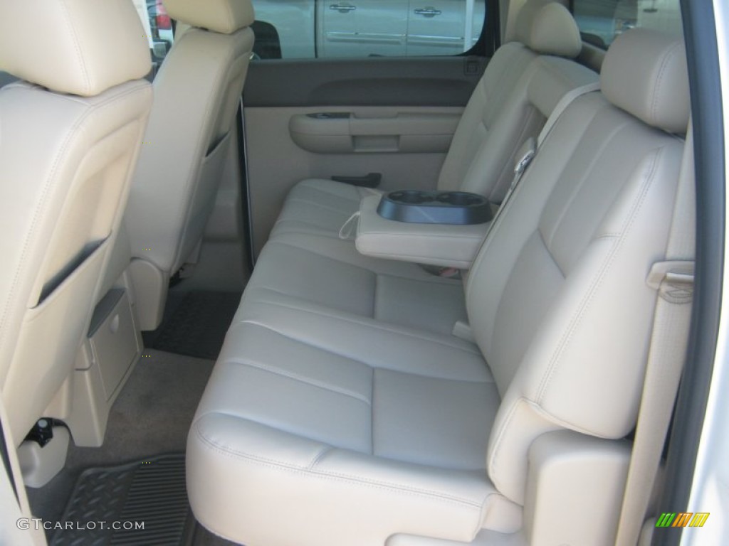 2012 Silverado 1500 LT Crew Cab 4x4 - White Diamond Tricoat / Light Cashmere/Dark Cashmere photo #14