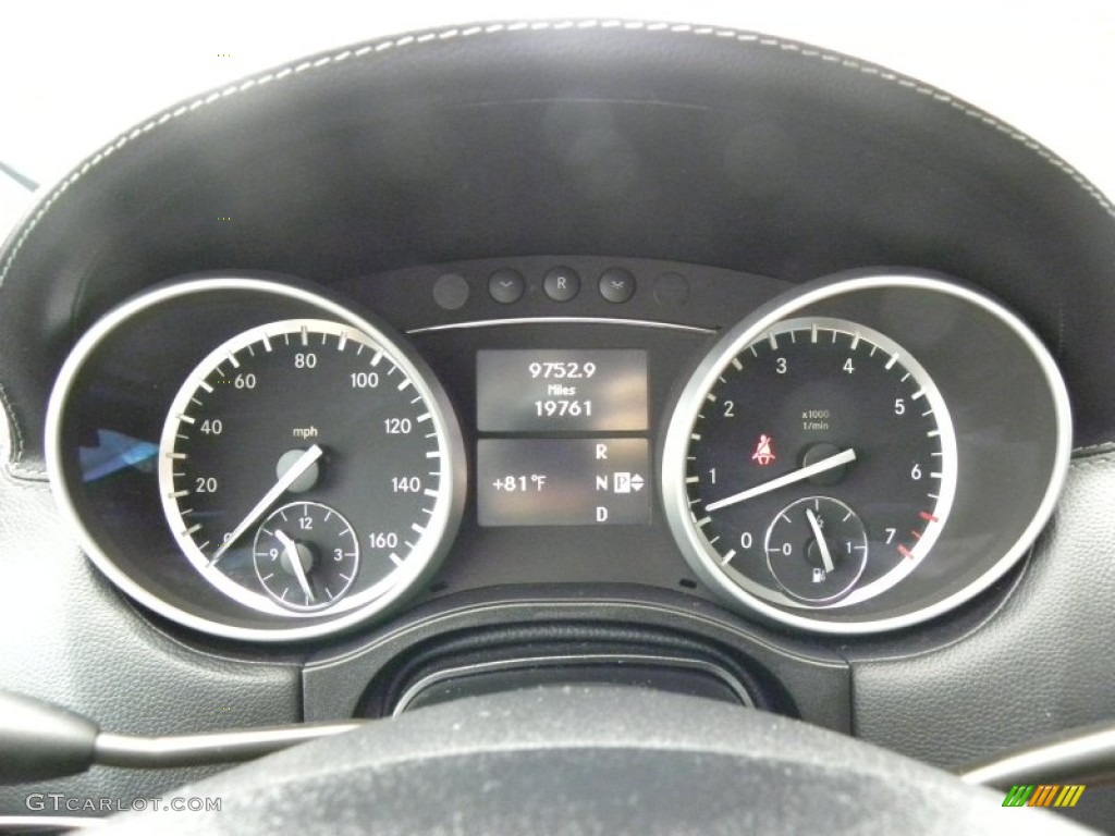 2010 Mercedes-Benz GL 550 4Matic Gauges Photo #54316683