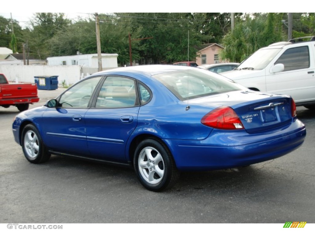 2003 Taurus SES - Patriot Blue Metallic / Medium Graphite photo #6