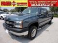 2006 Blue Granite Metallic Chevrolet Silverado 2500HD Work Truck Extended Cab 4x4  photo #1