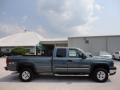 2006 Blue Granite Metallic Chevrolet Silverado 2500HD Work Truck Extended Cab 4x4  photo #9