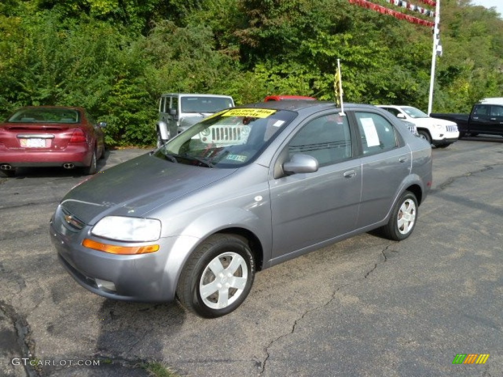 2006 Aveo LS Sedan - Medium Gray / Charcoal photo #1