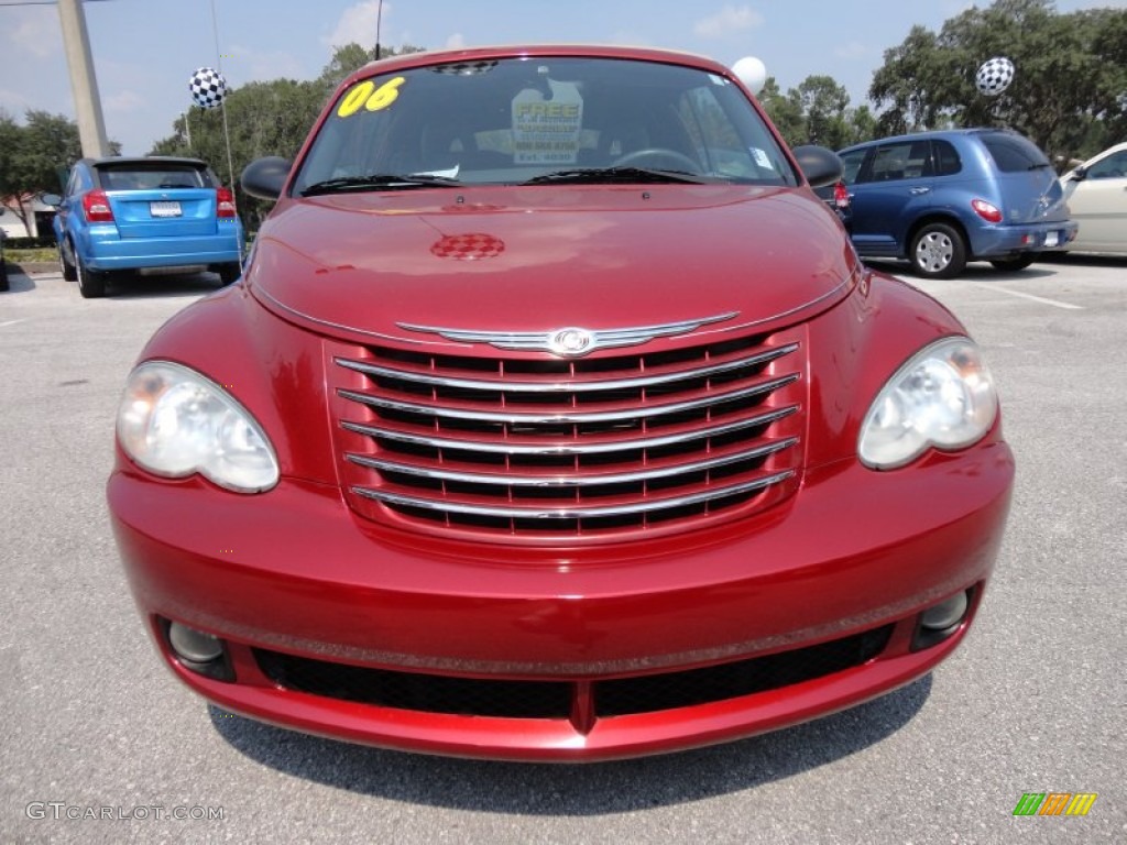 Inferno Red Crystal Pearl 2006 Chrysler PT Cruiser GT Convertible Exterior Photo #54320123