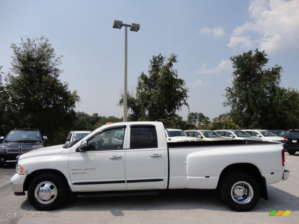 Bright White 2005 Dodge Ram 3500 SLT Quad Cab Dually Exterior Photo #54320259