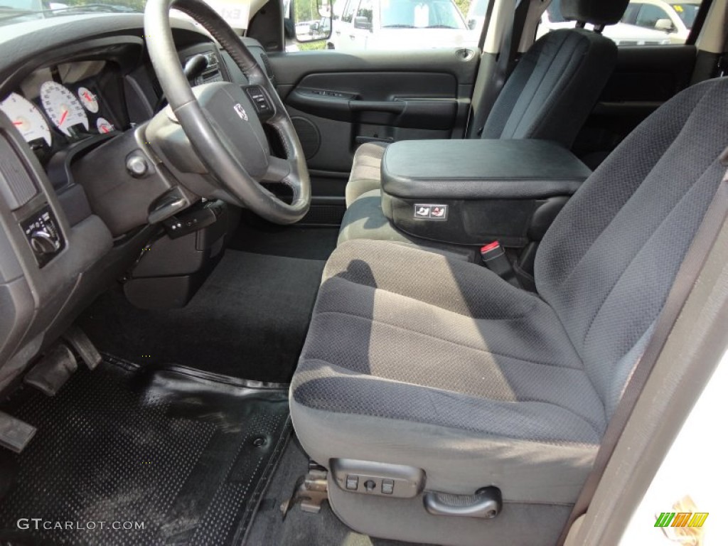 Dark Slate Gray Interior 2005 Dodge Ram 3500 SLT Quad Cab Dually Photo #54320278