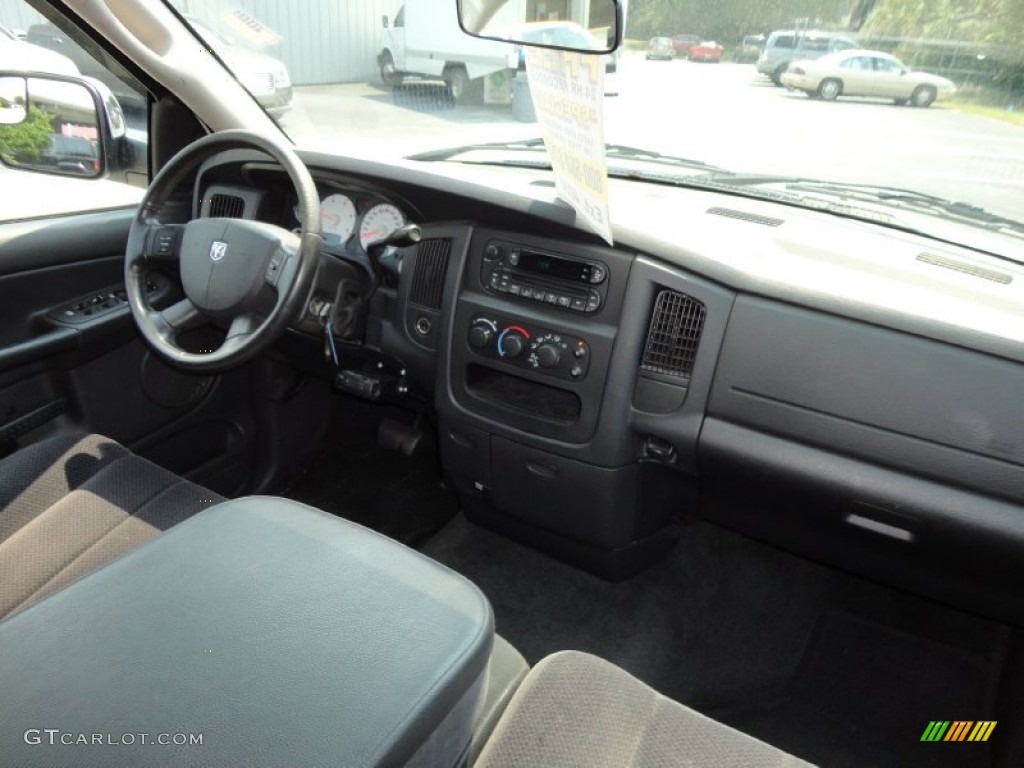 2005 Dodge Ram 3500 SLT Quad Cab Dually Dark Slate Gray Dashboard Photo #54320341