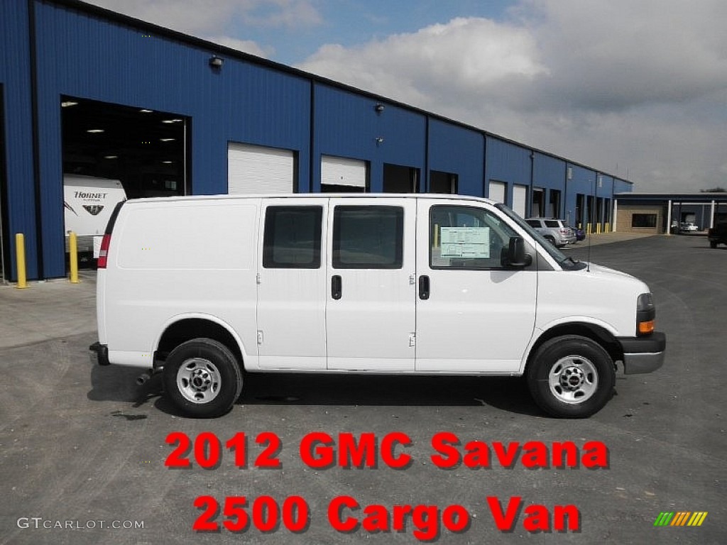 2012 Savana Van 2500 Cargo - Summit White / Neutral photo #1