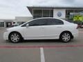 Taffeta White - Civic LX Sedan Photo No. 2