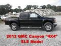 2012 Onyx Black GMC Canyon SLE Crew Cab 4x4  photo #1