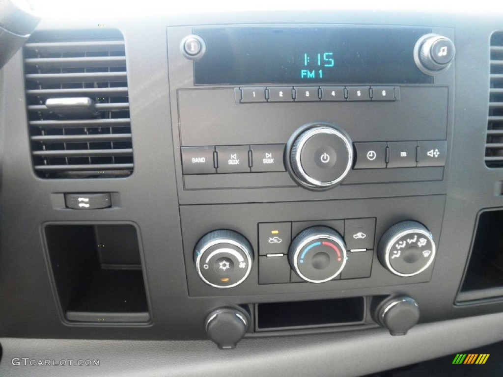 2012 GMC Sierra 3500HD Crew Cab Dually 4x4 Chassis Controls Photo #54321027