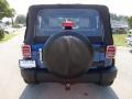 2009 Deep Water Blue Pearl Coat Jeep Wrangler X 4x4  photo #7