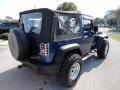 2009 Deep Water Blue Pearl Coat Jeep Wrangler X 4x4  photo #8