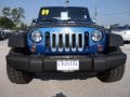 2009 Deep Water Blue Pearl Coat Jeep Wrangler X 4x4  photo #13