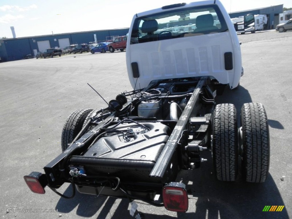Summit White 2012 GMC Sierra 3500HD Regular Cab 4x4 Dually Chassis Exterior Photo #54321363
