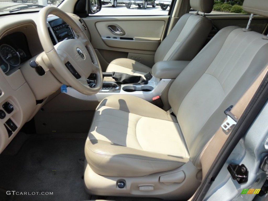 Pebble/Light Parchment Interior 2005 Mercury Mariner V6 Premier Photo #54322421