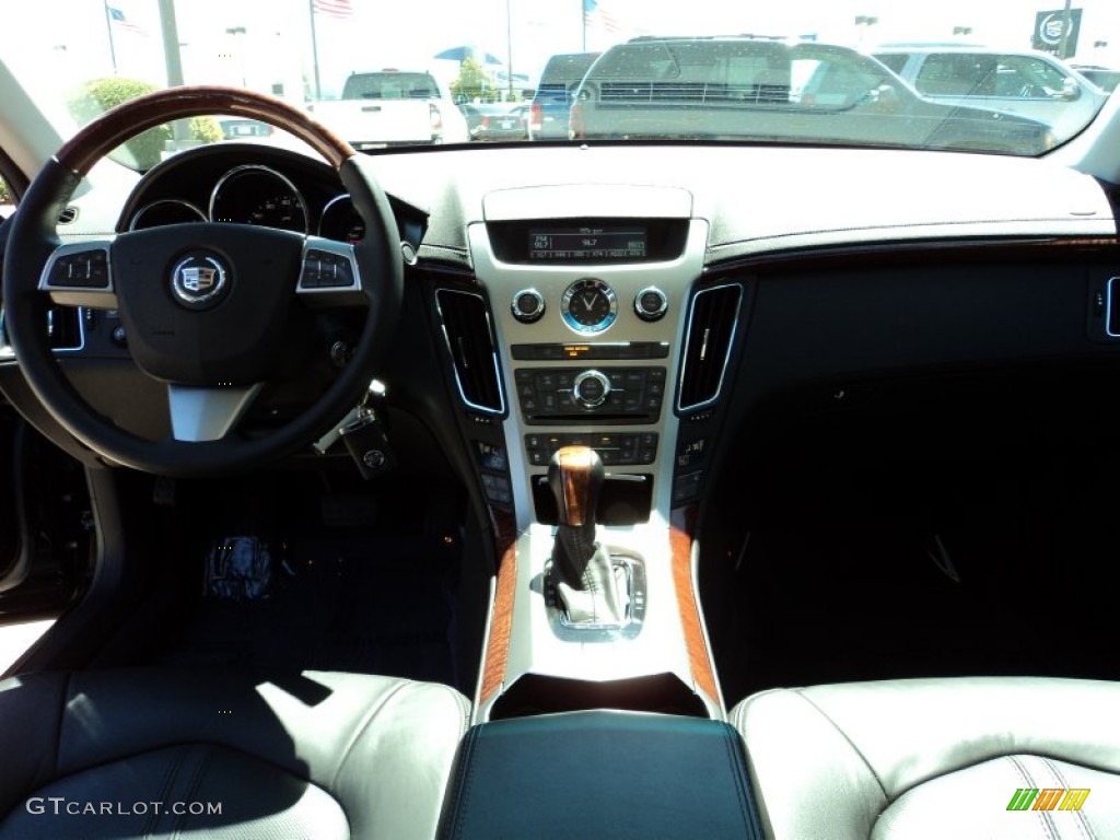 2008 Cadillac CTS Sedan Ebony Dashboard Photo #54322563