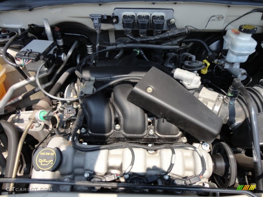 2005 Mercury Mariner V6 Premier 3.0 Liter DOHC 24-Valve V6 Engine Photo #54322569