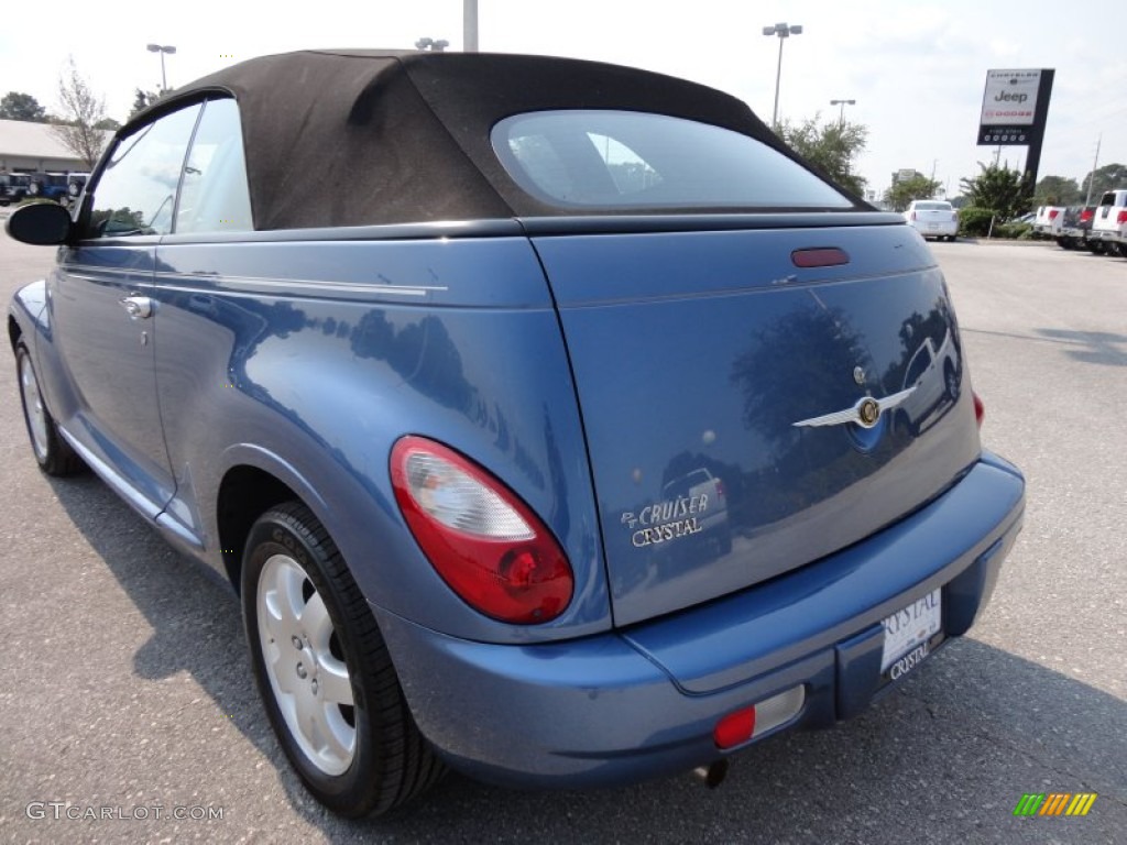 2007 PT Cruiser Convertible - Marine Blue Pearl / Pastel Slate Gray photo #7