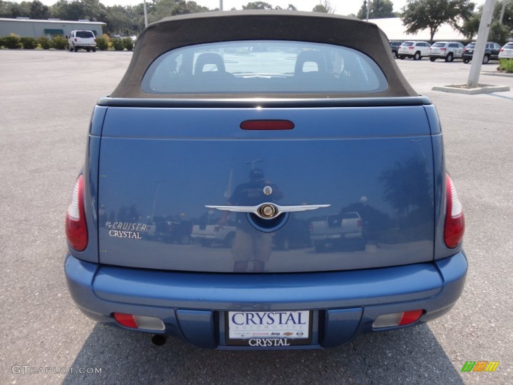 2007 PT Cruiser Convertible - Marine Blue Pearl / Pastel Slate Gray photo #8