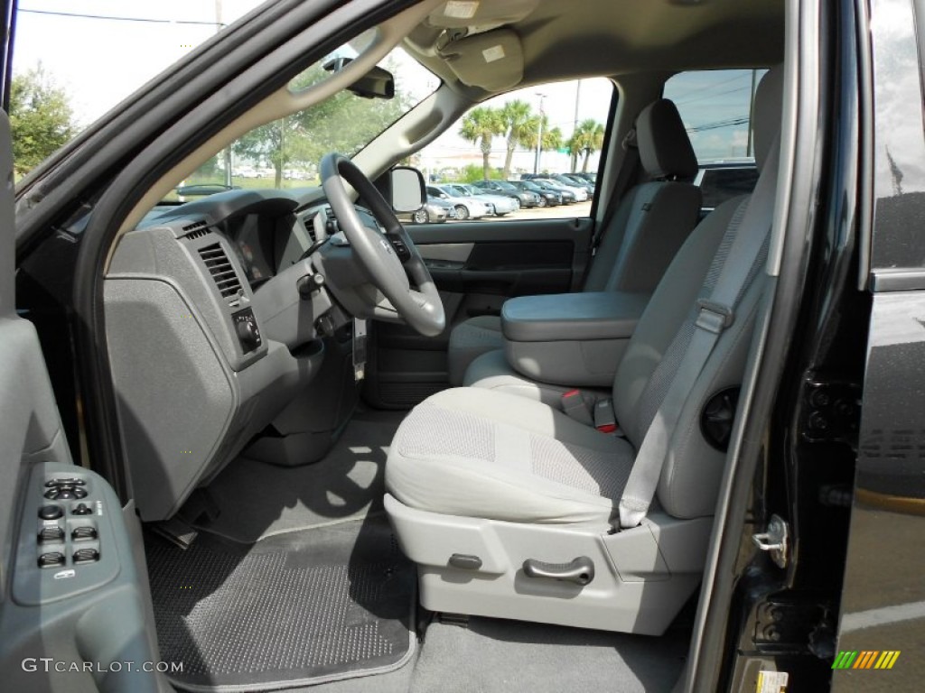 Medium Slate Gray Interior 2008 Dodge Ram 1500 Lone Star Edition Quad Cab Photo #54323060