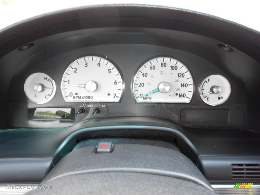 2004 Ford Thunderbird Premium Roadster Gauges Photo #54324099