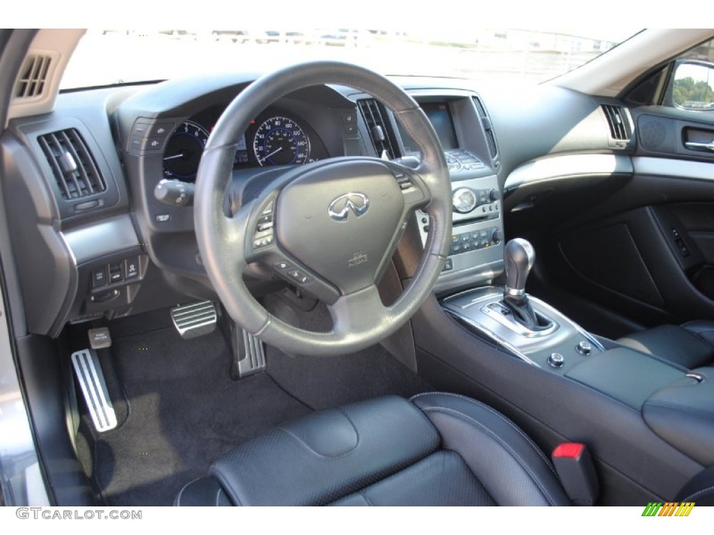 2010 Infiniti G 37 S Sport Coupe Graphite Dashboard Photo #54324318