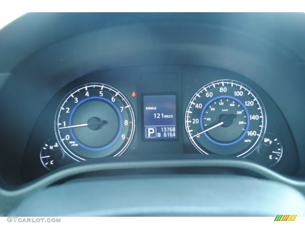 2010 Infiniti G 37 S Sport Coupe Gauges Photo #54324347