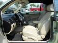 Cream Beige 2008 Volkswagen New Beetle S Convertible Interior Color