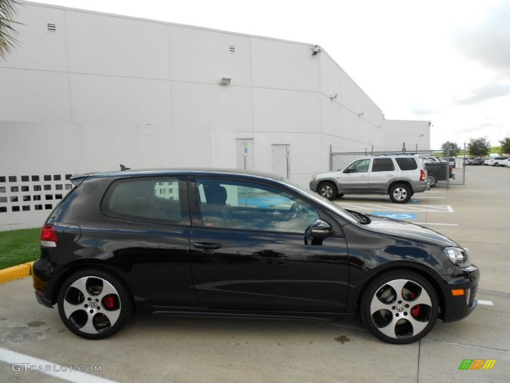 Deep Black Metallic 2012 Volkswagen GTI 2 Door Exterior Photo #54324726