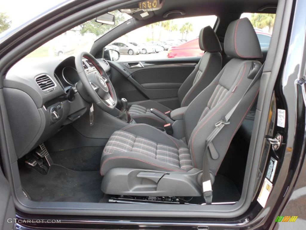 Interlagos Plaid Cloth Interior 2012 Volkswagen GTI 2 Door Photo #54324750