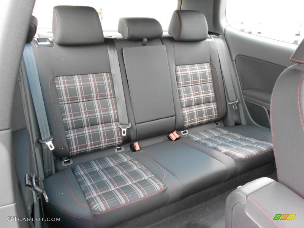 Interlagos Plaid Cloth Interior 2012 Volkswagen GTI 2 Door Photo #54324771