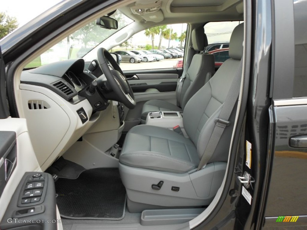 Aero Gray Interior 2012 Volkswagen Routan SEL Photo #54324954