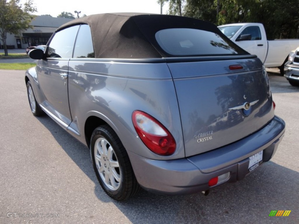 2007 PT Cruiser Convertible - Opal Gray Metallic / Pastel Slate Gray photo #3