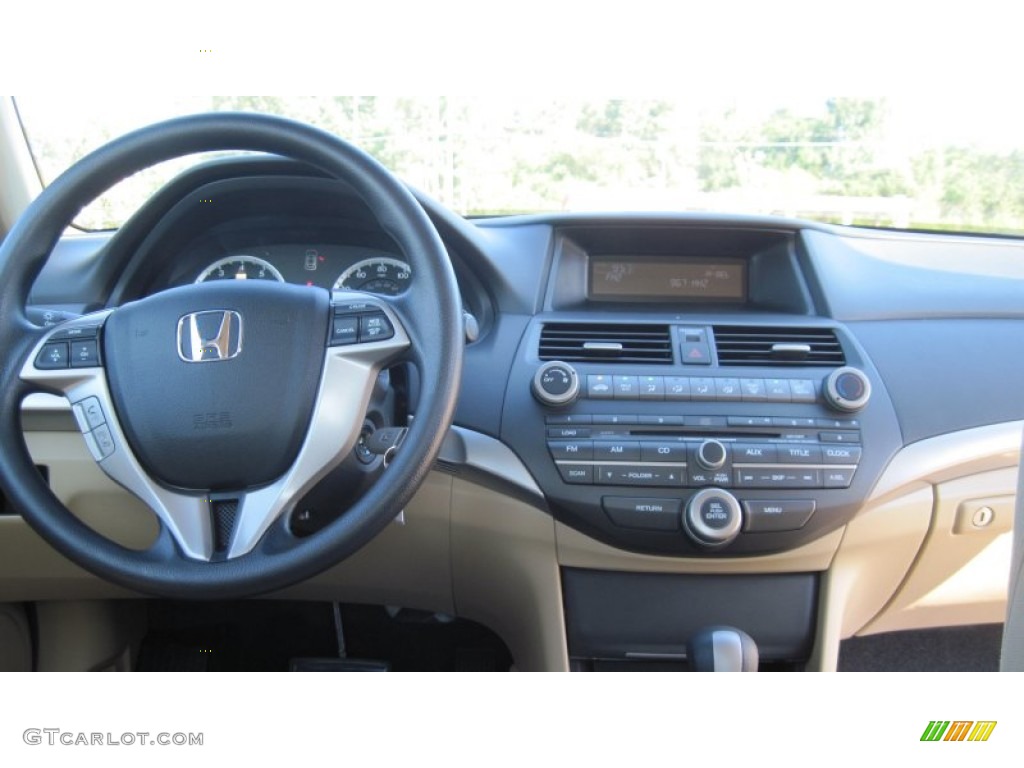 2012 Honda Accord EX Coupe Ivory Dashboard Photo #54326608