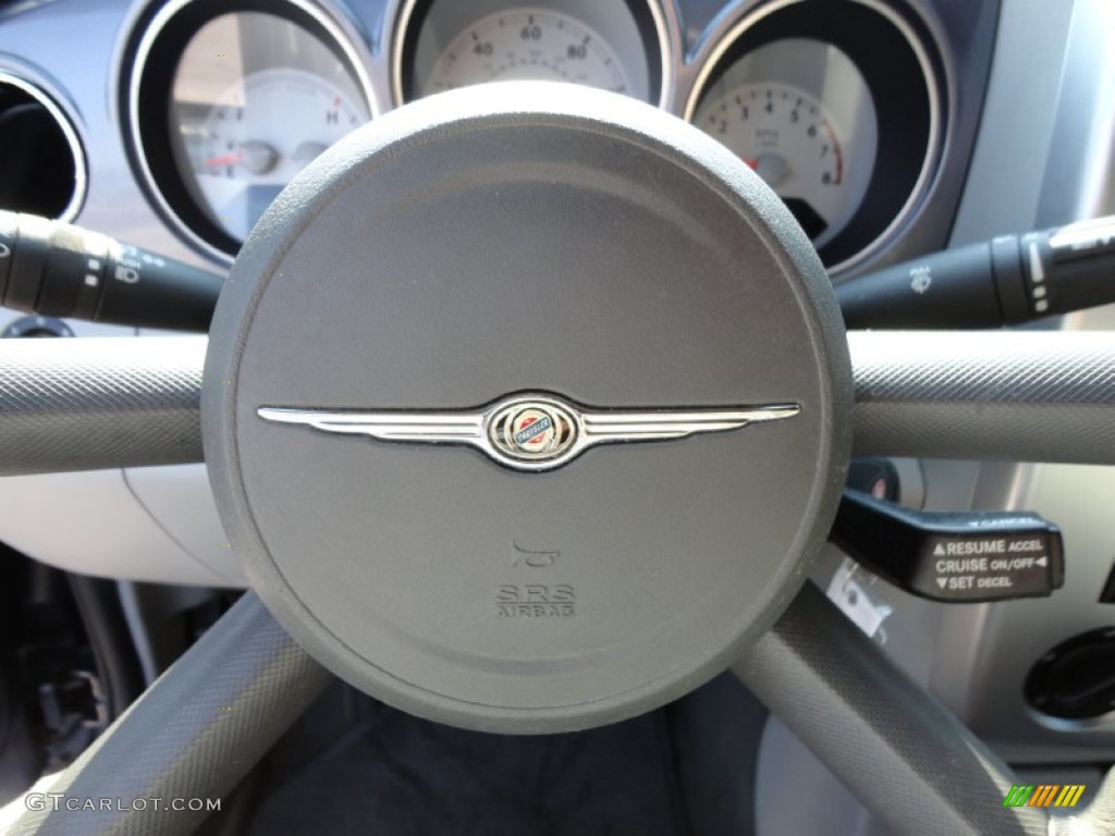 2007 PT Cruiser Convertible - Opal Gray Metallic / Pastel Slate Gray photo #25